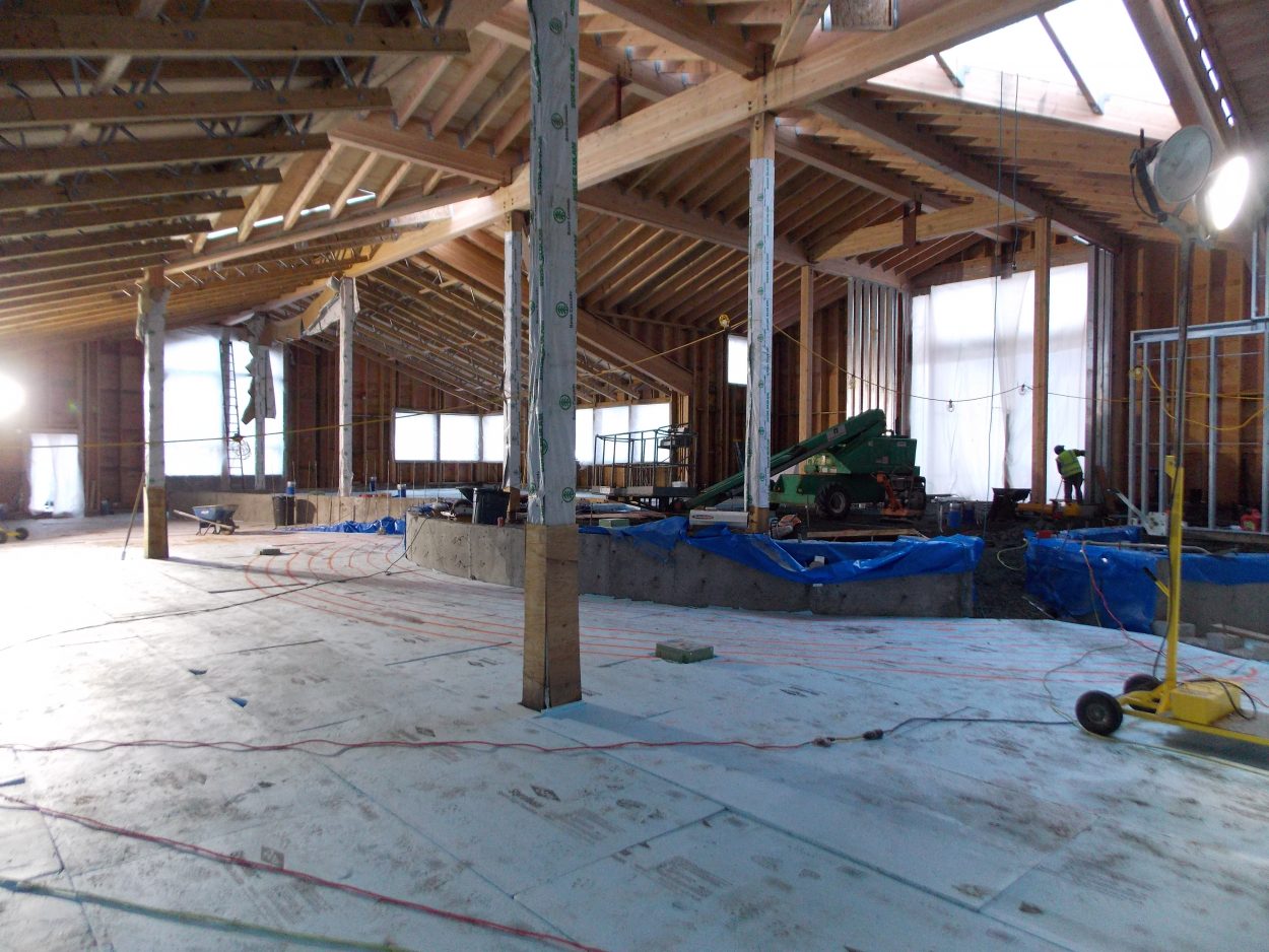 Library work to continue through winter