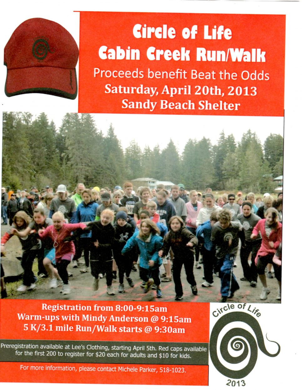 Circle of Life run walk coming up