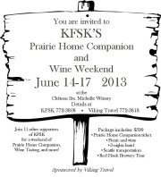 Prairie Home Companion near Seattle June 15 – offered by Viking Travel and KFSK