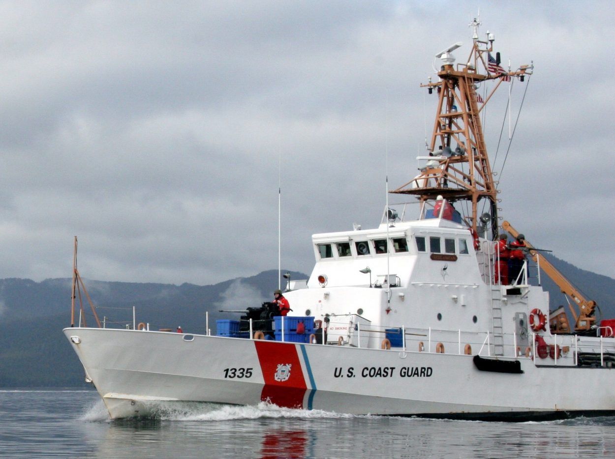 Aide says Coast Guard cutter not leaving Petersburg