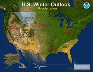 Cold and dry outlook for SE winter