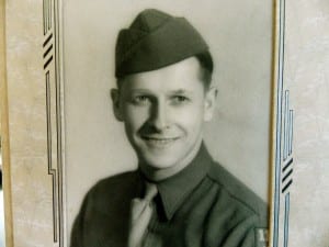 Art Hammer was in the Air Force in WWII. Photo courtesy of Art Hammer