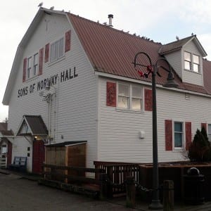 Sons of Norway hall is a historic building in Petersburg.