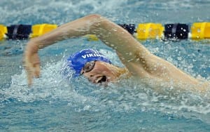 Petersburg's Ben Higgins races at the Thunder Mountain meet. Photo/Klas Stolpe, Juneau Empire