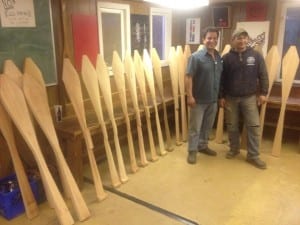 Doug Chilton and Jim Zeller (Photo courtesy of the One People Canoe Society)