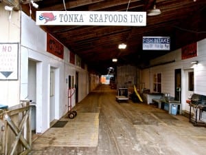 Tonka Seafoods is located just outside of downtown Petersburg along the Wrangell Narrows. Photo/Angela Denning