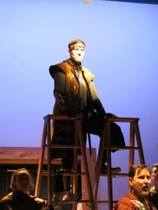 King Henry V is played by female actor, Hadassah Nelson with the group, Theater in the Rough. Photo courtesy of Carl Brodersen