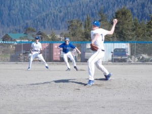 PHS senior Colby Bell had 15 strike outs in a  3-2 win over Thunder Mountain on Friday evening.
