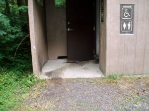 A dark line on the ground suggests the fire started outside. Photo courtesy of the U.S. Forest Service