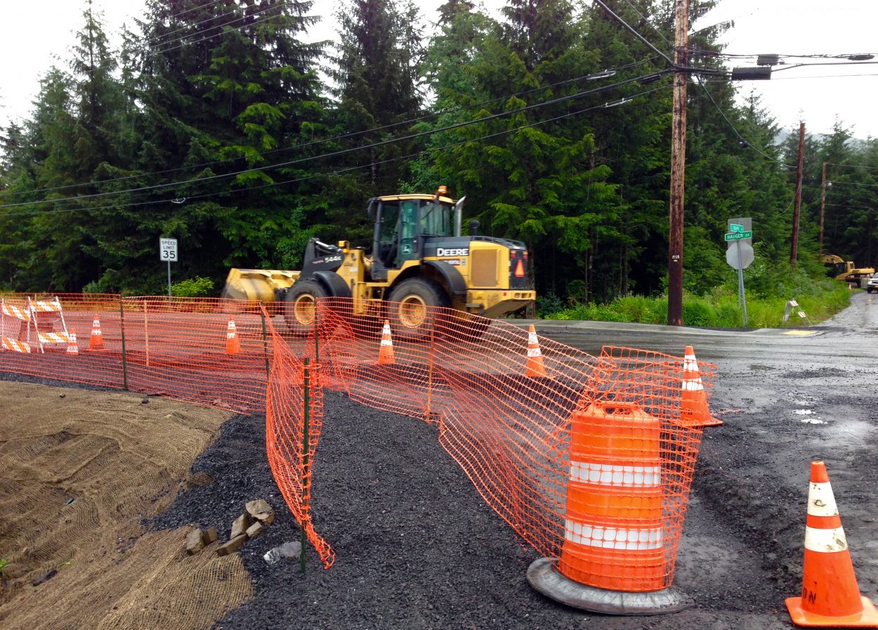 Road construction will continue until early fall