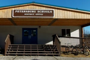 The Petersburg School District has three seats open on its board. 
