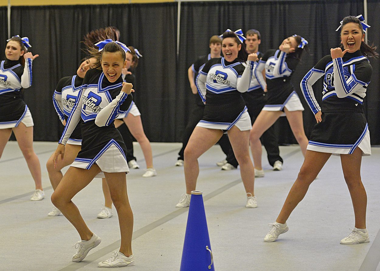 PHS cheerleaders wrap up season at state competition