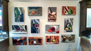 Paintings done at 2016 Art Fest in Skagway. Photo courtesy of Ashley Lohr