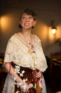 Harpist Cristina Cabrera is performing in Petersburg Friday and Saturday nights at the Lutheran Church. Photo/cristinacabreraharp.com