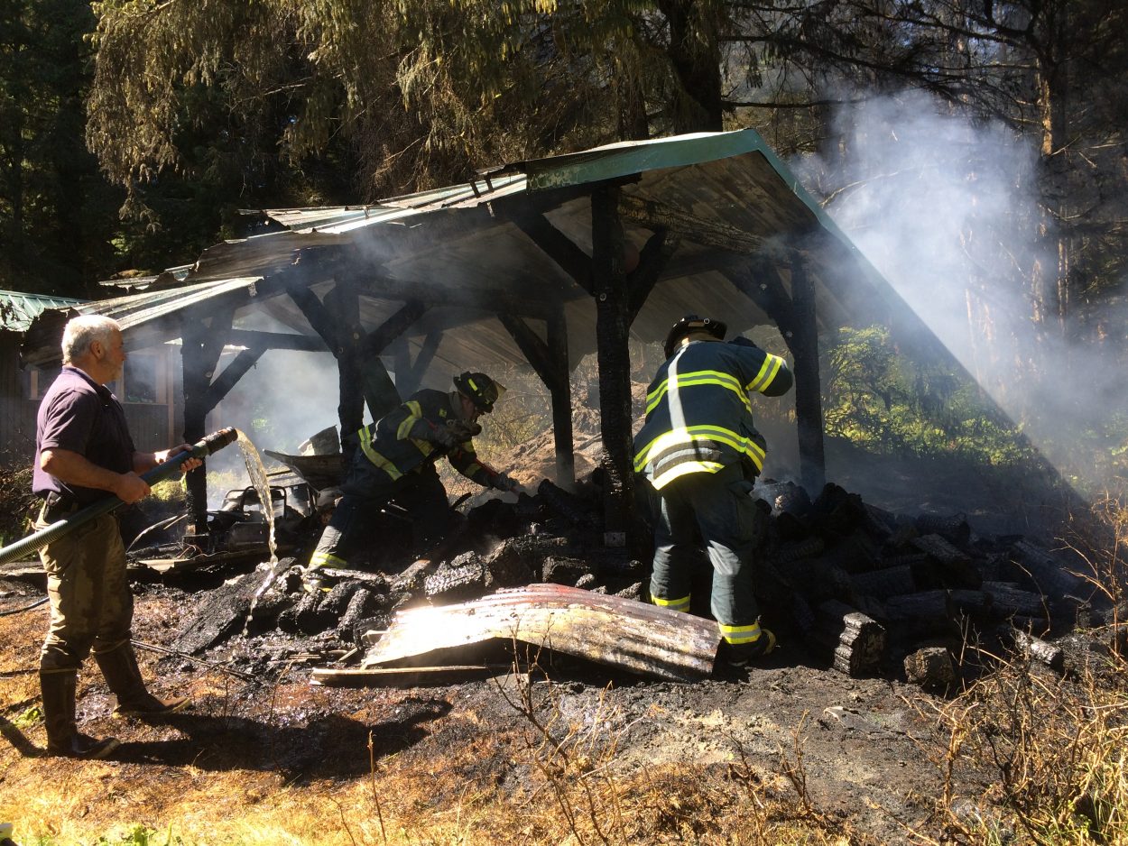 Kupreanof home loses generator shed to Saturday fire