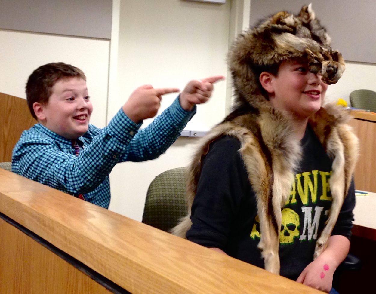 5th graders get first hand experience at the courthouse