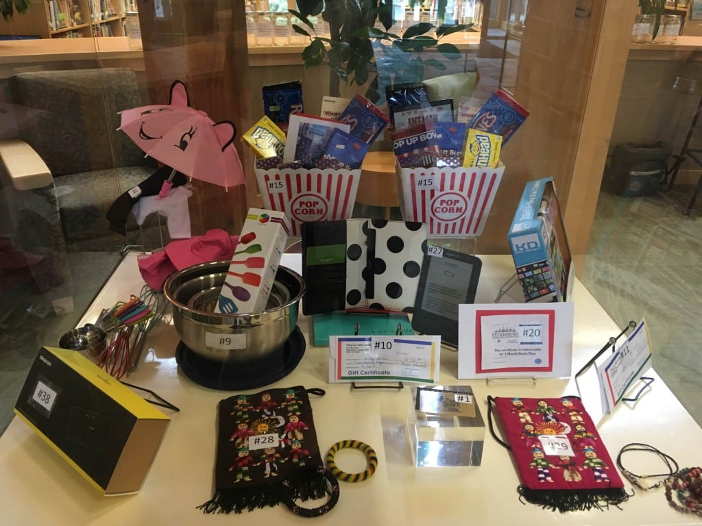 Students can win a variety of prizes by participating in the summer reading challenge. (photo/Abbey Collins)