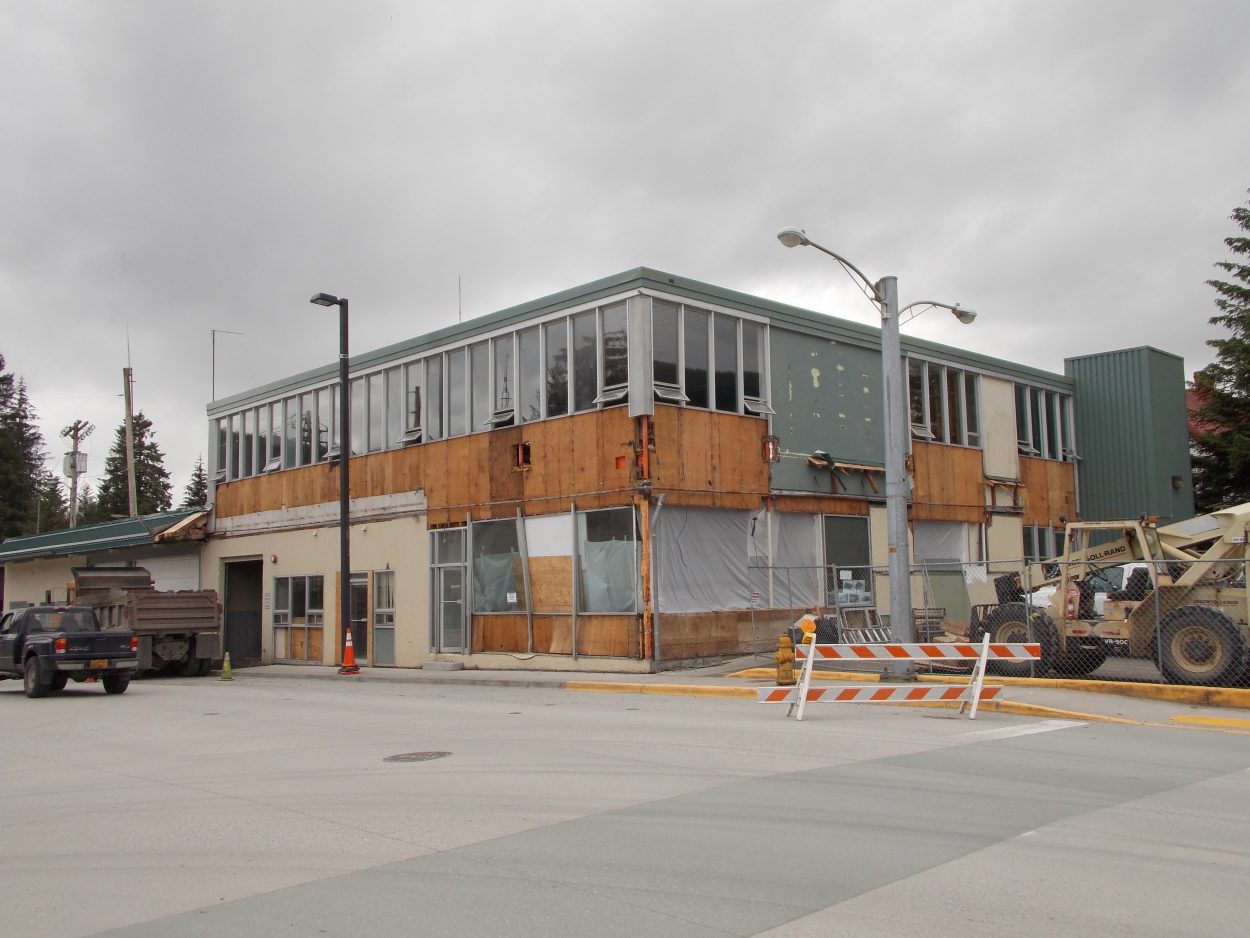 Renovation starts on Petersburg borough building, police station