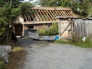 Homeowners Karen Ellingstad and Fred Triem took down the home at 1011 Wrangell Avenue in 2014.