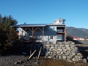 The Menish warehouse at 710 South Nordic Drive is next to Petersburg's cold storage and the state float plane dock. Menish was hoping to add a bed and breakfast or rental apartment in the building.