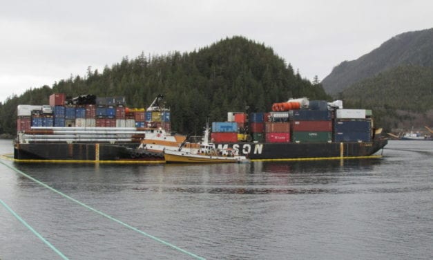 Tug grounds on Rosa Reef, refloated