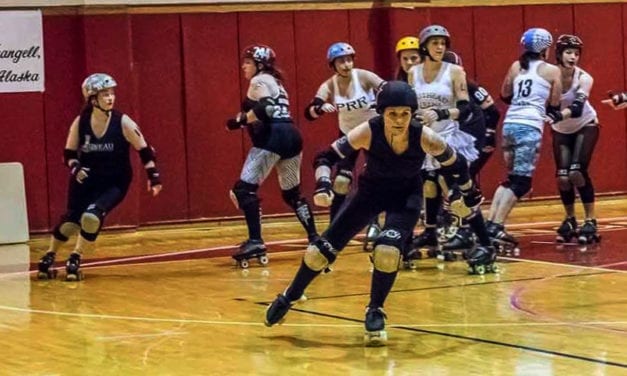 Petersburg roller derby takes on Wrangell away and at home