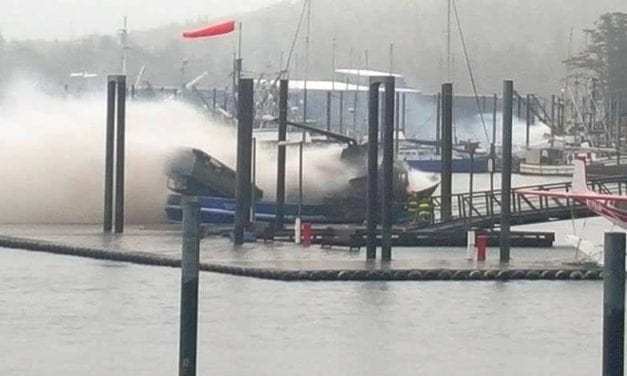 POW fires damage three commercial boats and a building