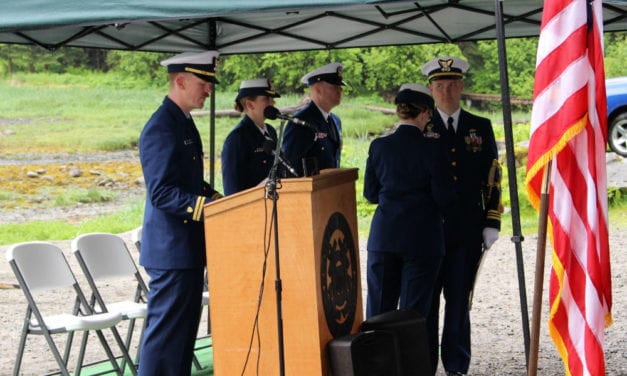 New commander takes charge of Coast Guard cutter