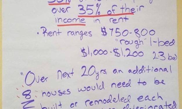 Volunteers start discussion on being homeless in Petersburg