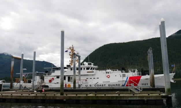 New Coast Guard cutter makes port call in Petersburg