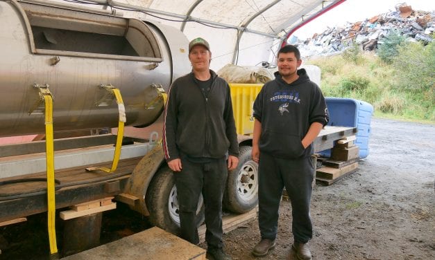 Petersburg’s tribe uses new machine to make compost in bulk