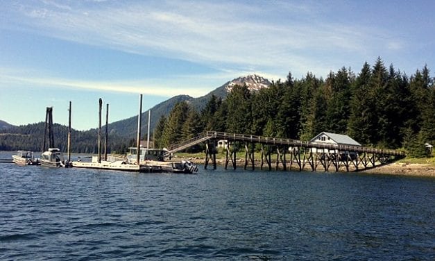 Petersburg voting on boat yard, Kupreanof dock