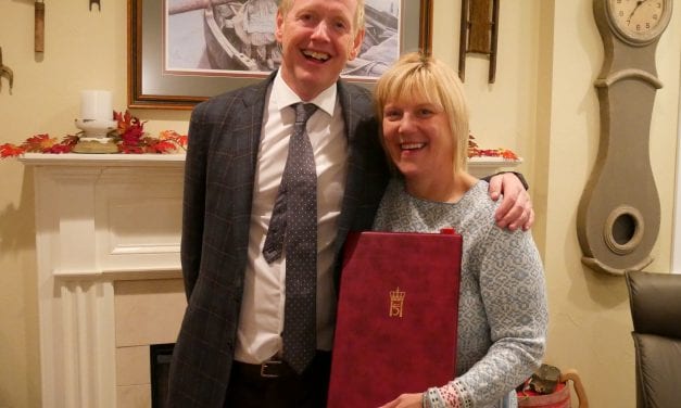 Petersburg resident receives medal from King of Norway