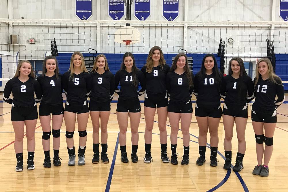 Volleyball team in Metlakatla.