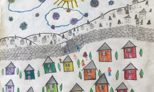 Petersburg girl wins 3rd place in statewide justice art contest