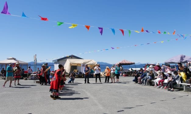 Kake residents, visitors celebrate fish and friendship