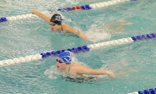 PHS relay swim teams strong in home opener