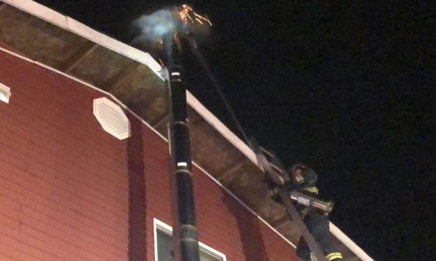 Fire fighters douse two chimney fires