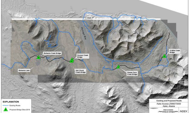 State wants to start construction of Kake road in 2020