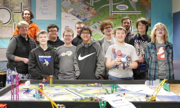 Middle schoolers take on robotics competitions