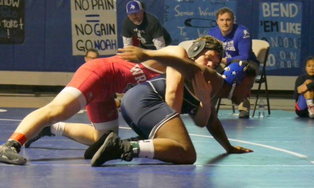 Craig, Wrangell challenge Viking wrestlers at only home matches