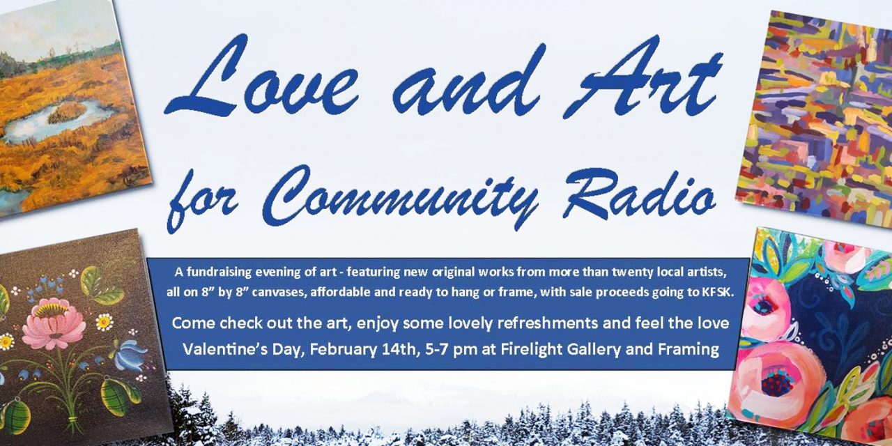 Show your love for KFSK – Valentine’s Day community artists’ reception