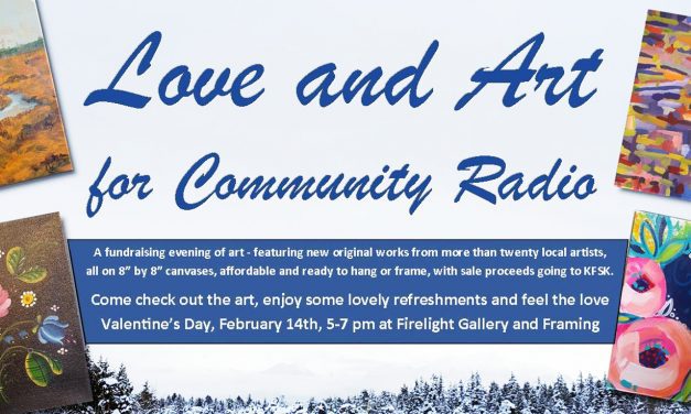 Show your love for KFSK – Valentine’s Day community artists’ reception