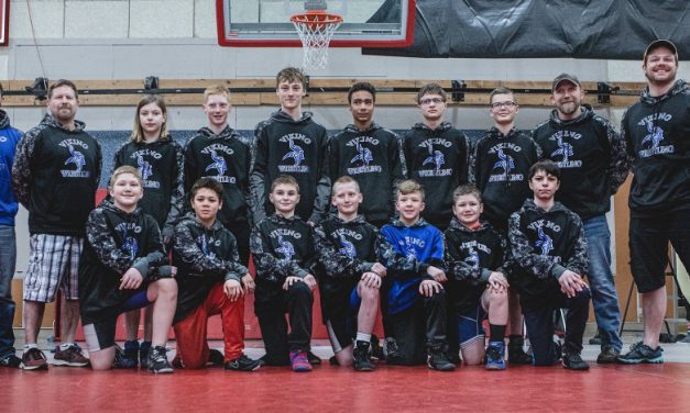 Middle school wrestlers tie for third at Juneau tourney