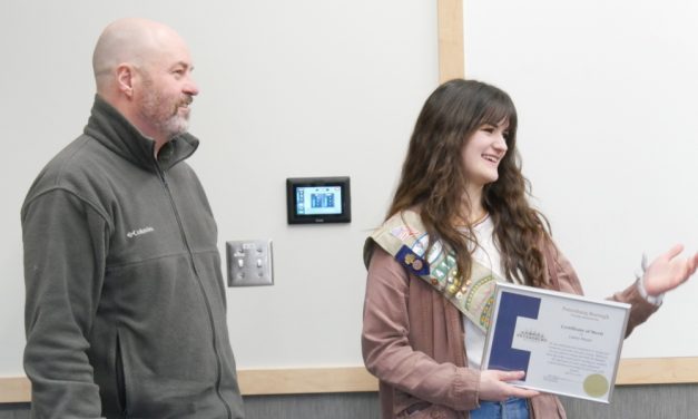 Petersburg teen honored for Girl Scout gold award