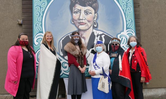 Elizabeth Peratrovich mural unveiled in Petersburg