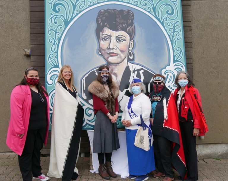 Elizabeth Peratrovich mural unveiled in Petersburg KFSK