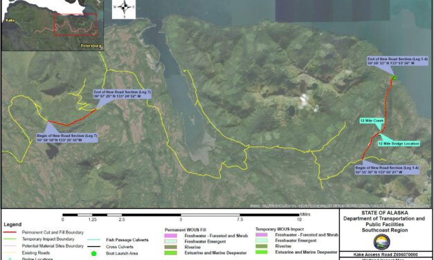 Petersburg assembly passes resolution seeking Kake road hearing