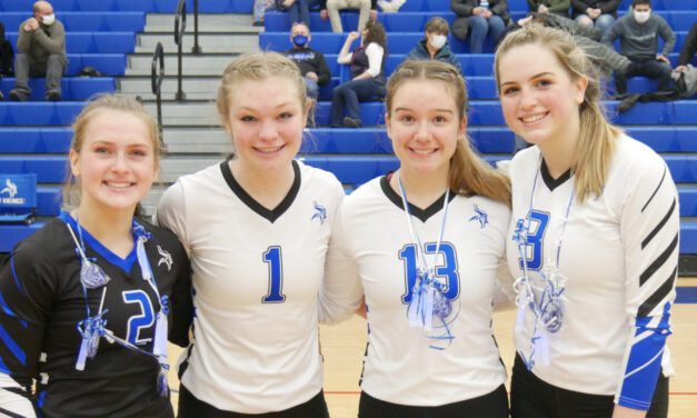 PHS volleyball wraps up regular season with wins