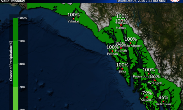 National Weather Service: ‘Not seeing anything that’s too far out of the normal’ for Southeast Alaska
